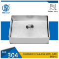 Rectangle Bathroom sink Stainless steel Basin